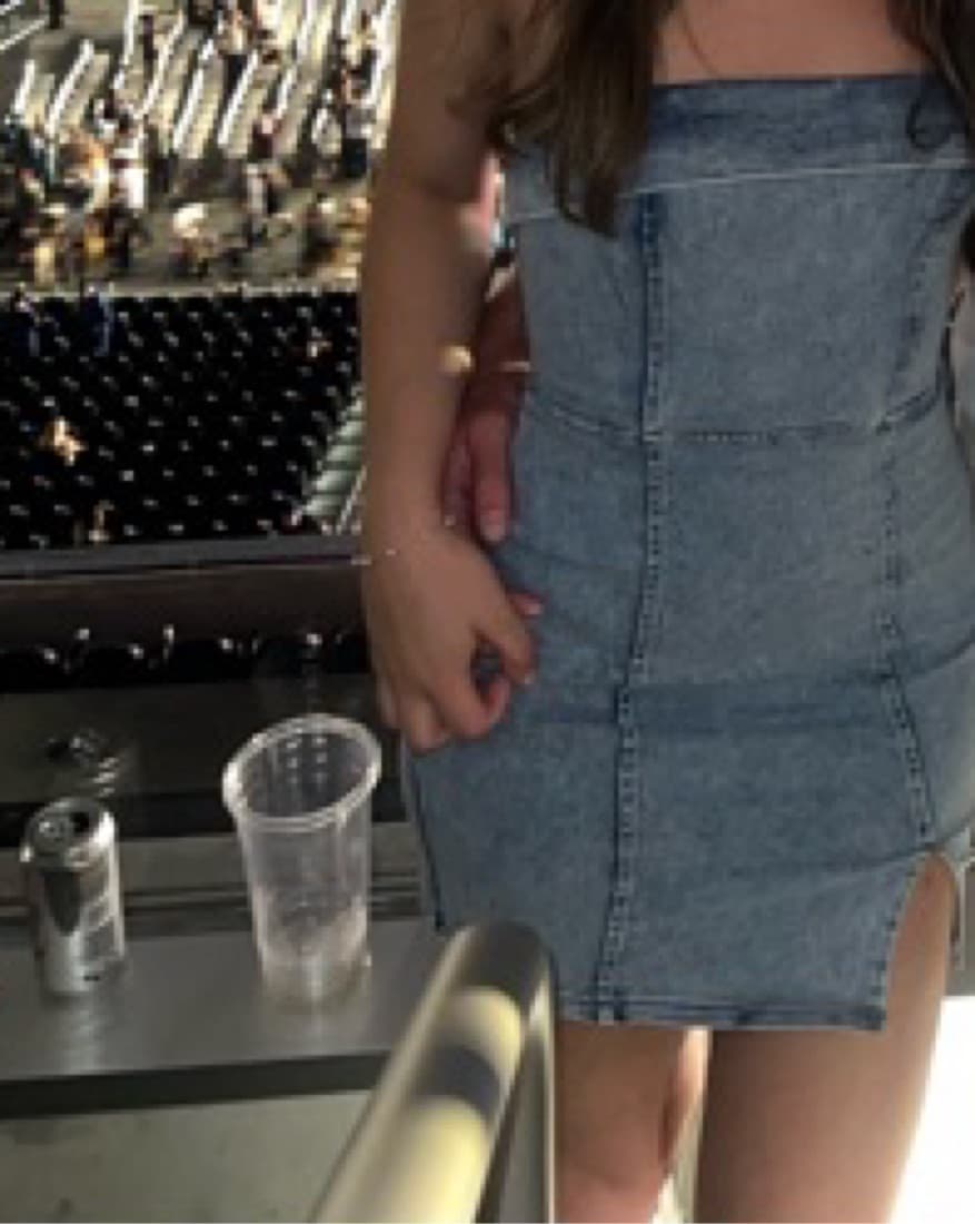 Sassy Mood Mini Dress Denim Blue - Image 4