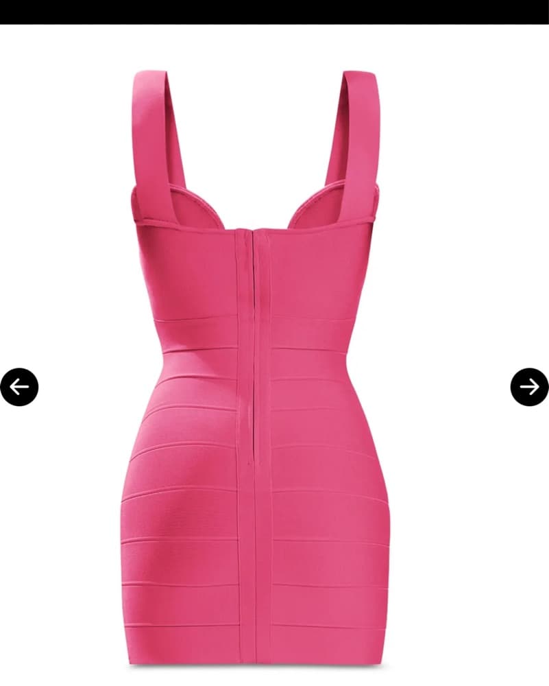 Herve Leger Icon Mini Dress  - Image 5