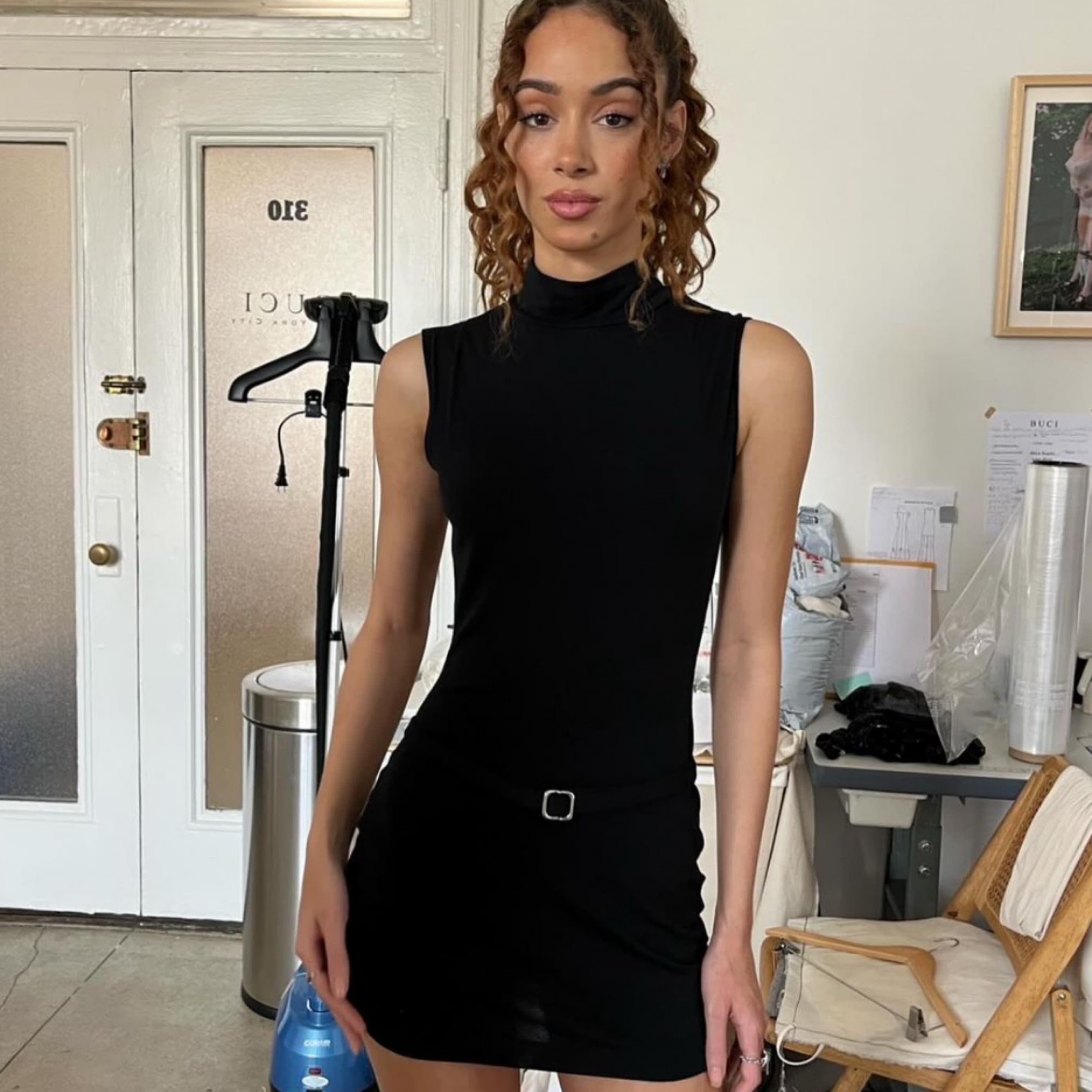 NYFW Buci Serina Black Dress  - Image 4