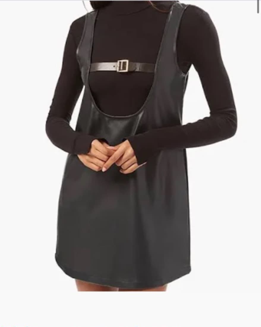 We Wore What Leather Dress - Image 1