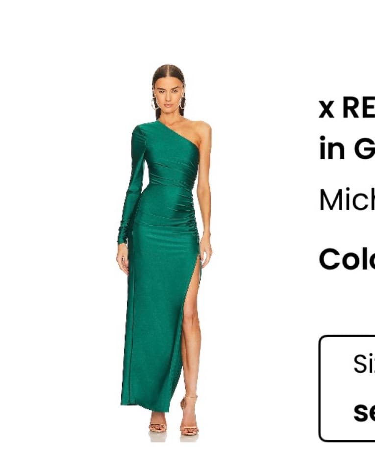 Michael Costello Revolve Long Dress - Image 1