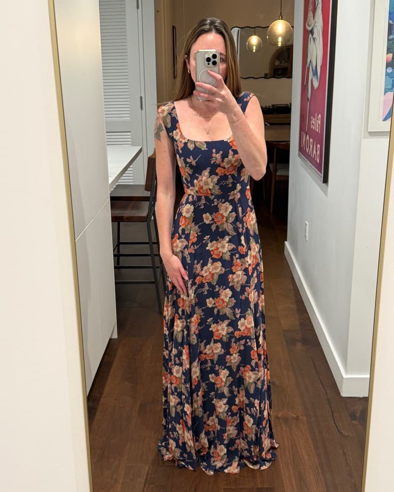 Reformation Floral Maxi Dress - Image 3