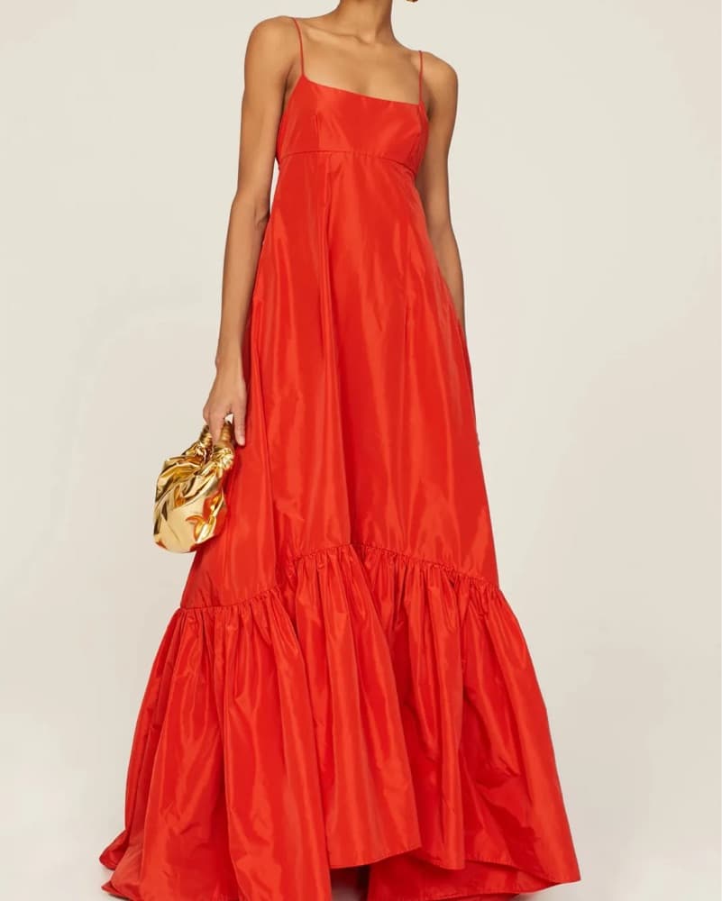 Red Staud Florence Dress - Image 1