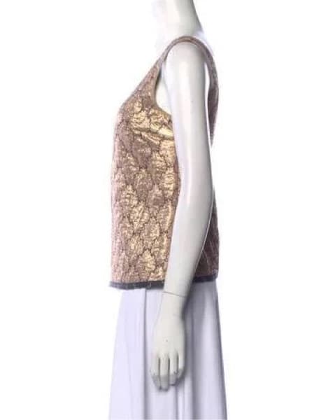 Vintage 2002 Prada Gold Top - Image 1