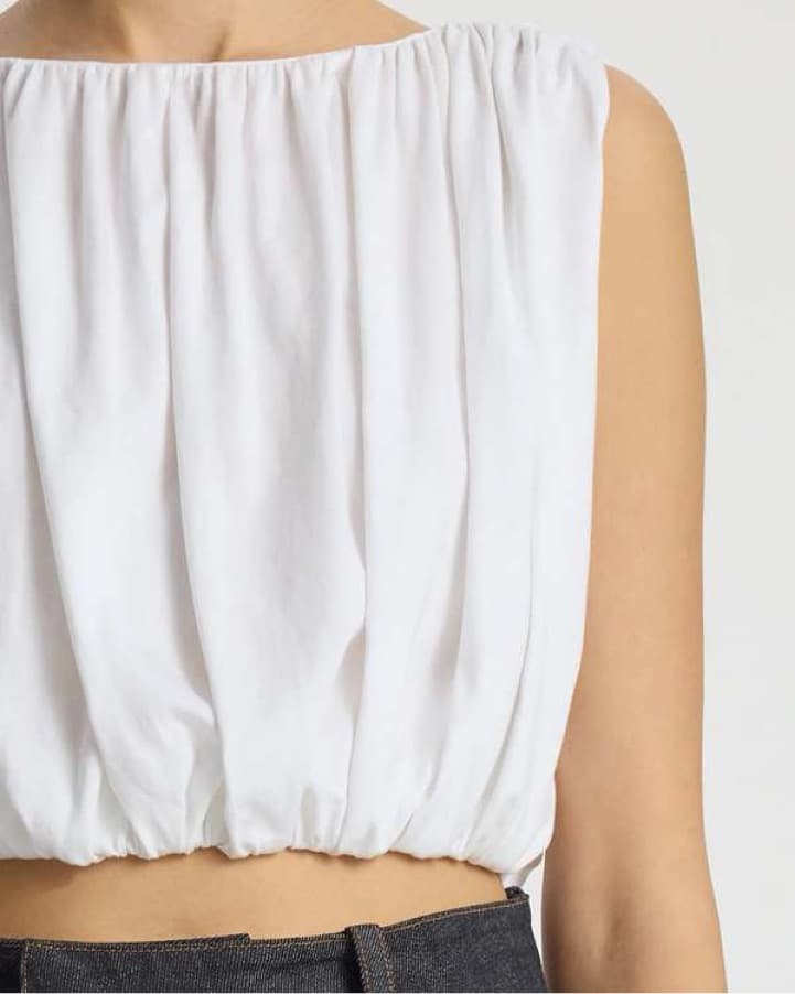 A.L.C. Nell Cropped Top - Image 1