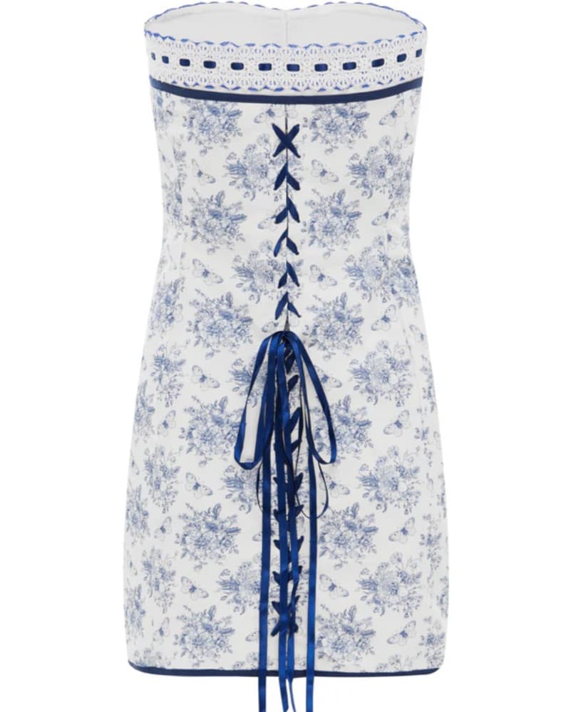 With Jean Sabrin Dress In Toile Papilon - Image 6