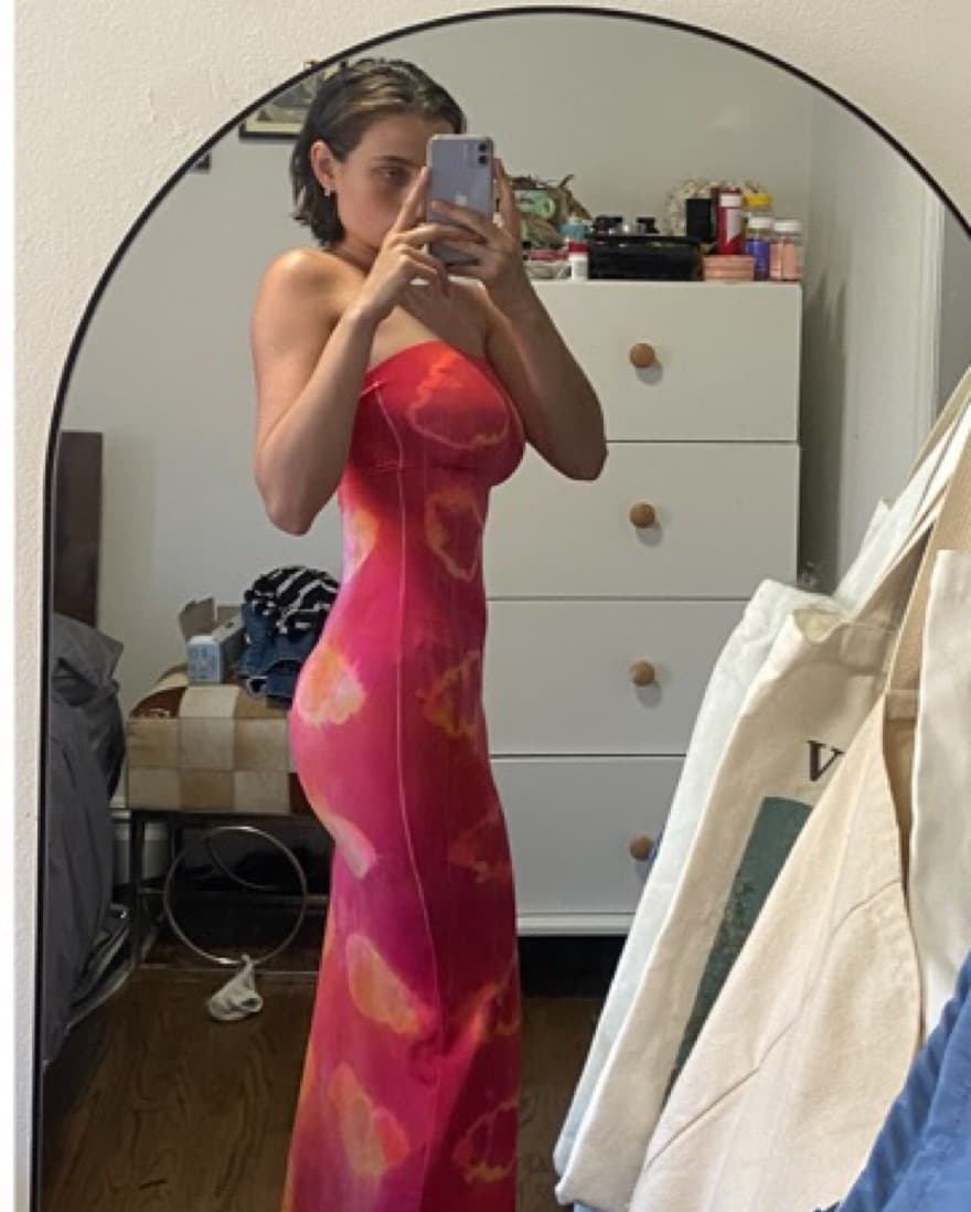 Tie Dye Tube Dress Dana Foley  - Image 4