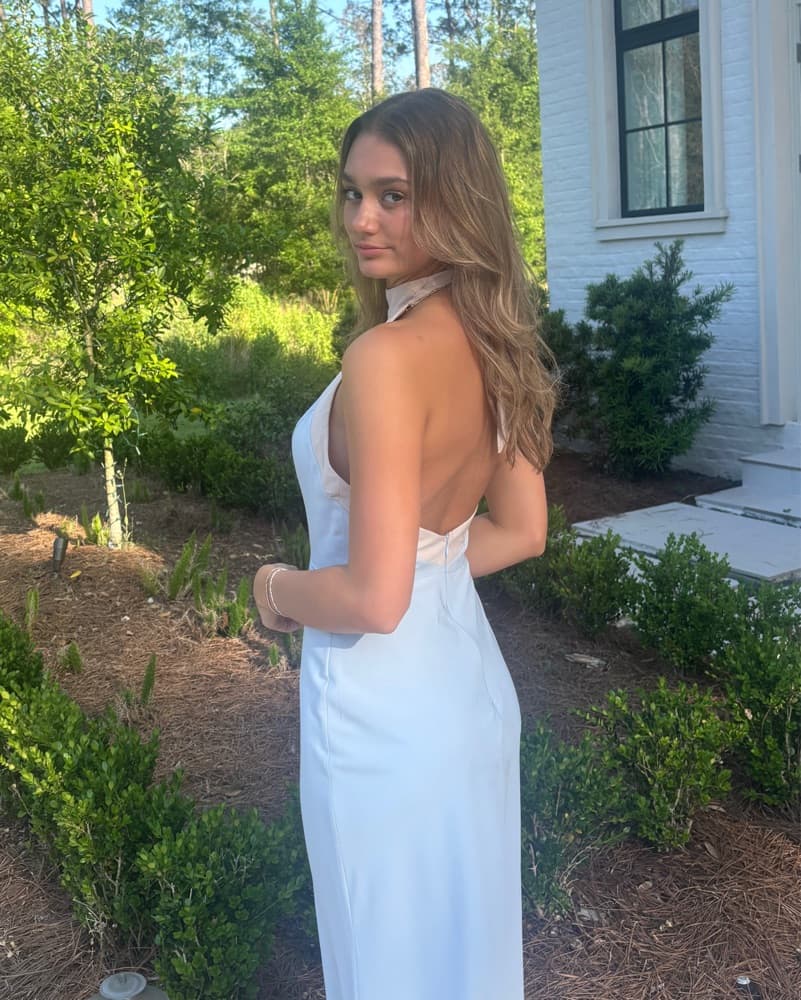 Elegant Halter Neck Gown - Image 4