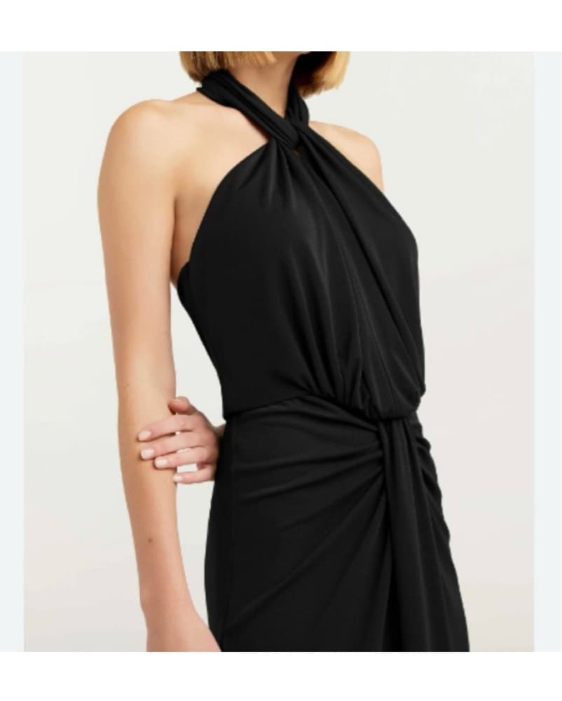 Cinq A Sept Kailey Halter Mini Dress - Image 3