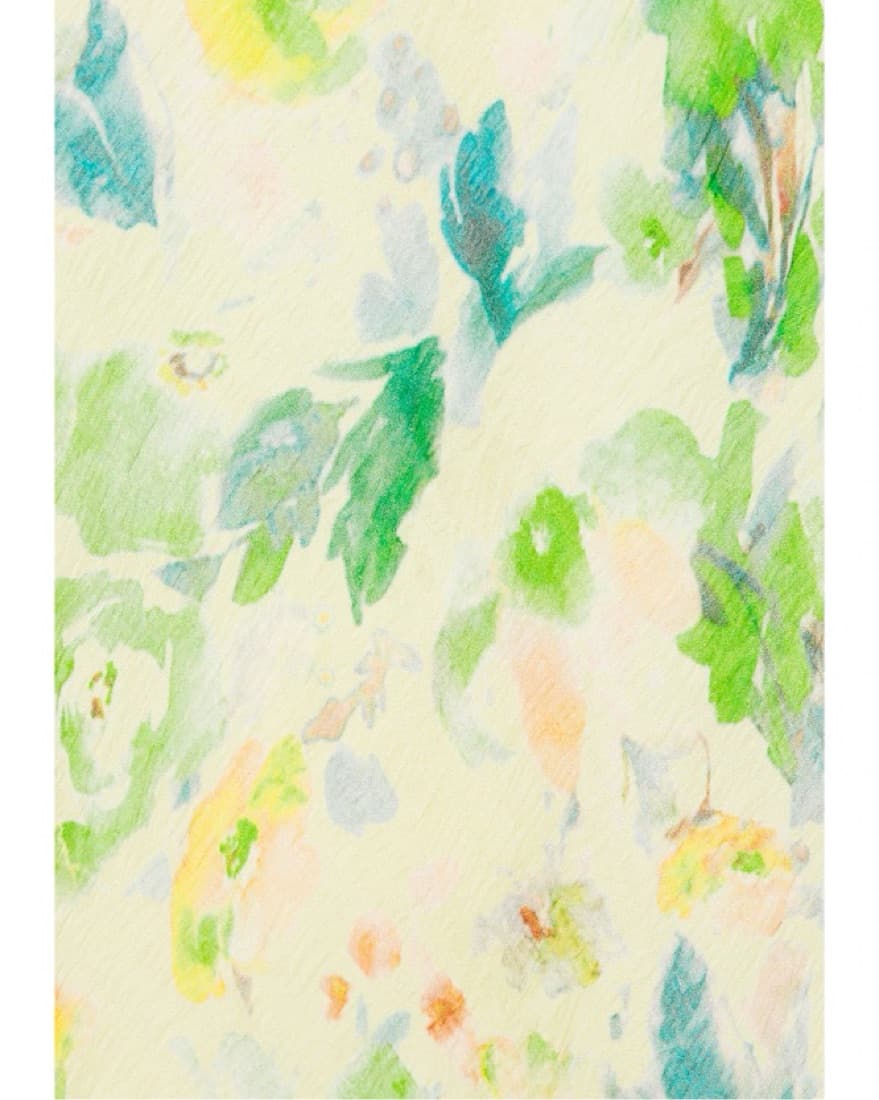 ASTR Sorbae Dress in Yellow Green Floral - Image 4