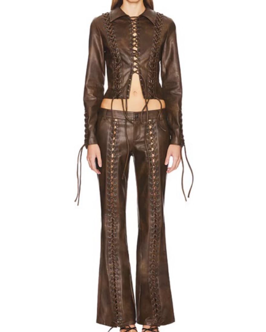 Loba Lace Up Matching Set - Image 1