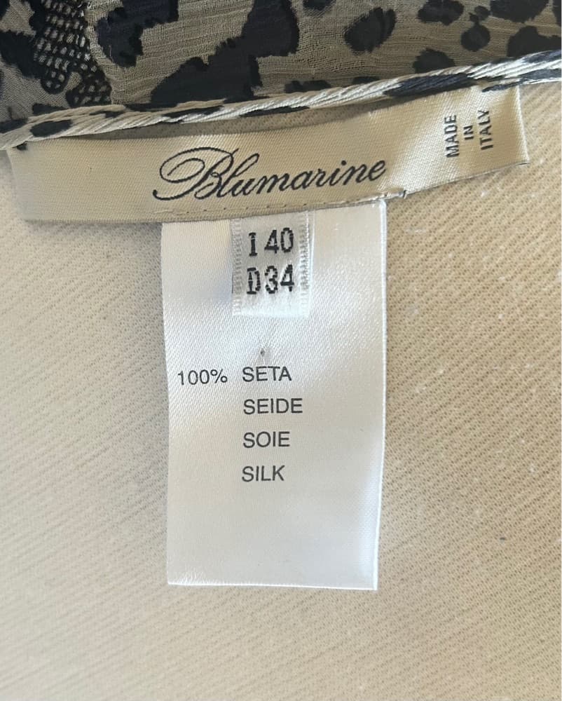 Blumarine 100% Silk Leopard Dress  - Image 5