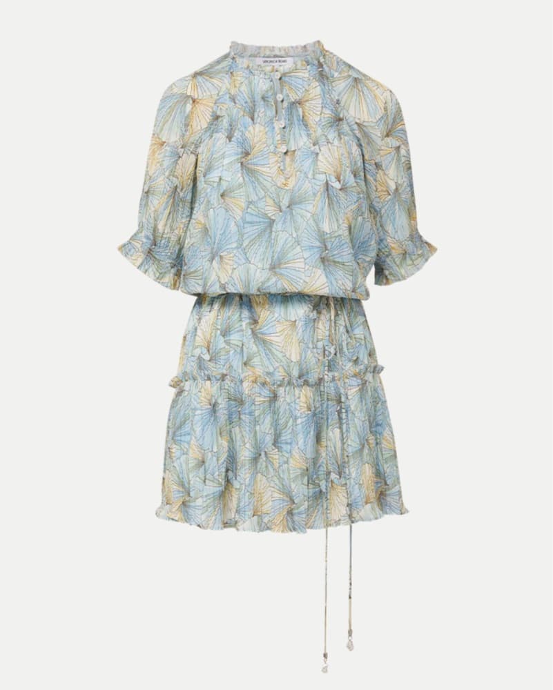 Veronica Beard Pleated Mini Dress - Image 6