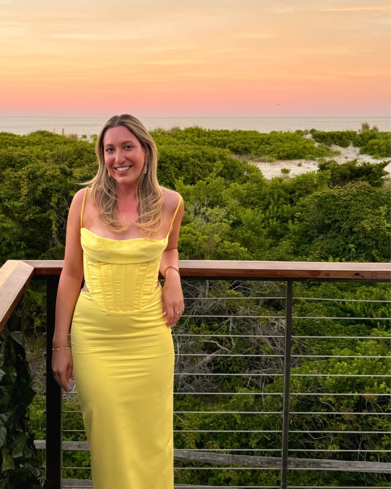Revolve Yellow Formal Dress - Image 4