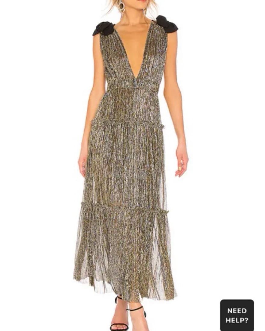 Ray Dress in Gold Sabina Musayev   - Image 1