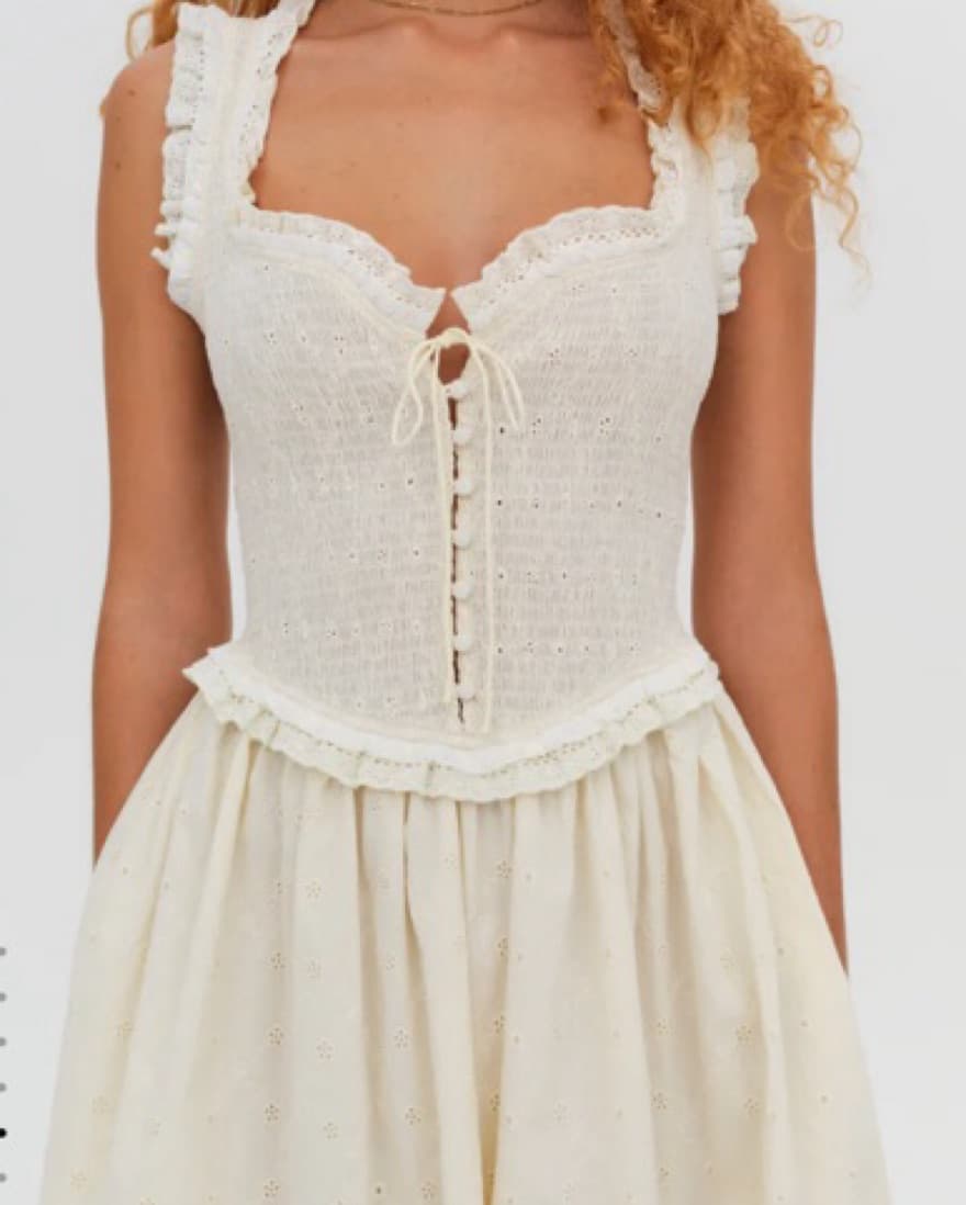 Ivory Midi Dress  - Image 3