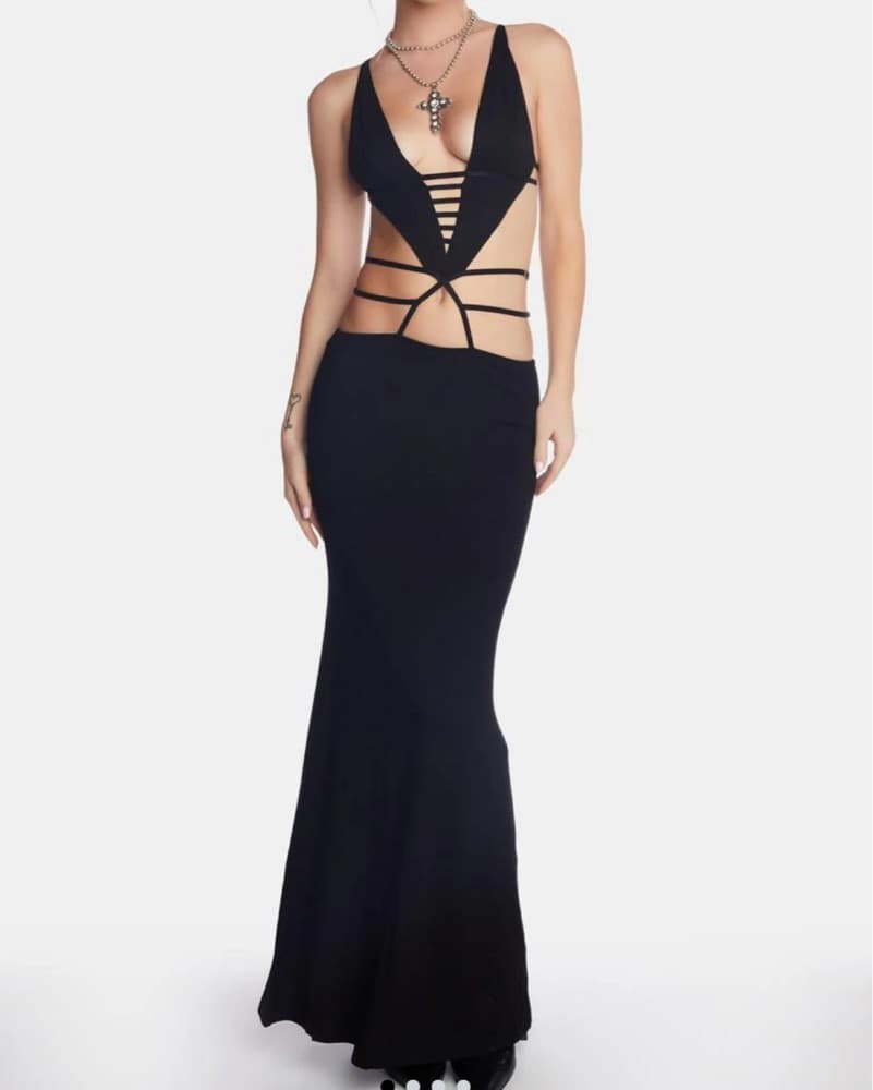 The Kript Nagisa Cut Out Maxi Dress  - Image 1