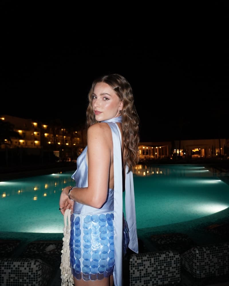 Scarf Wrap Top - Image 2