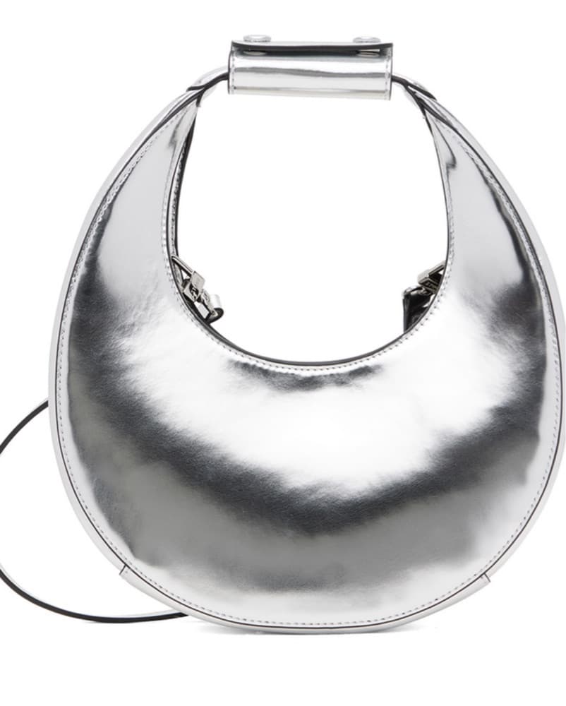 Staud Silver Moon Bag - Image 1