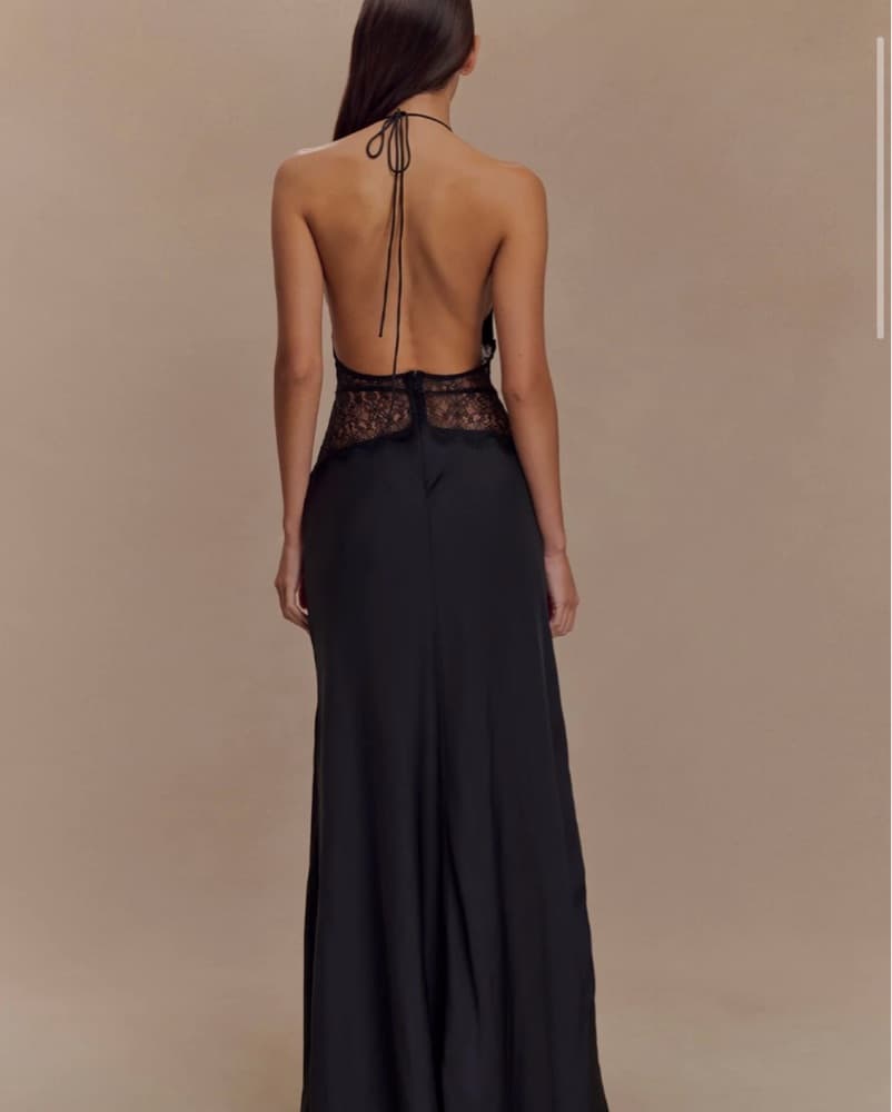 Black Meshki Gown - Image 2