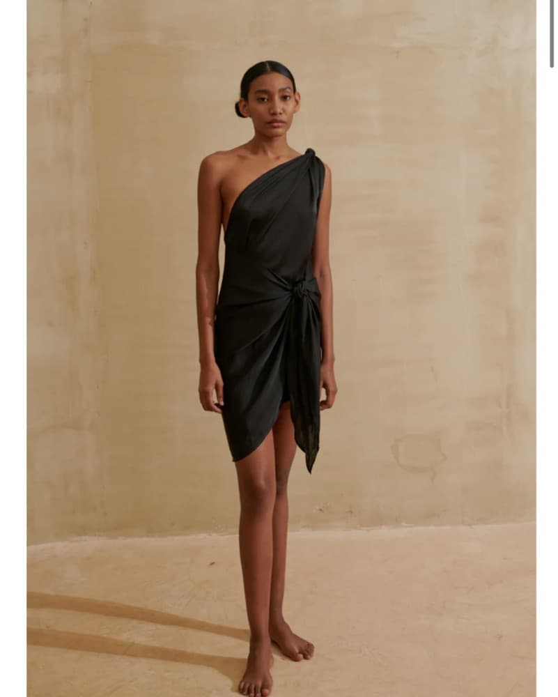 Boabab Black Mini Dress - Image 1