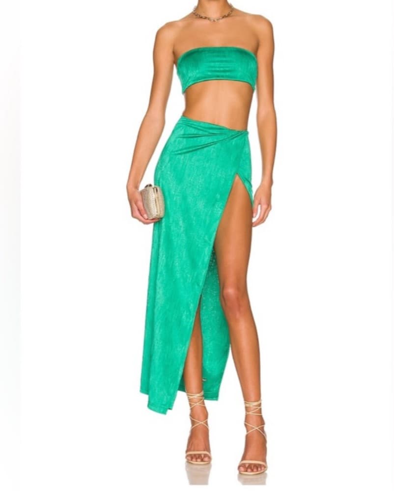 Green Skirt Set - Image 1