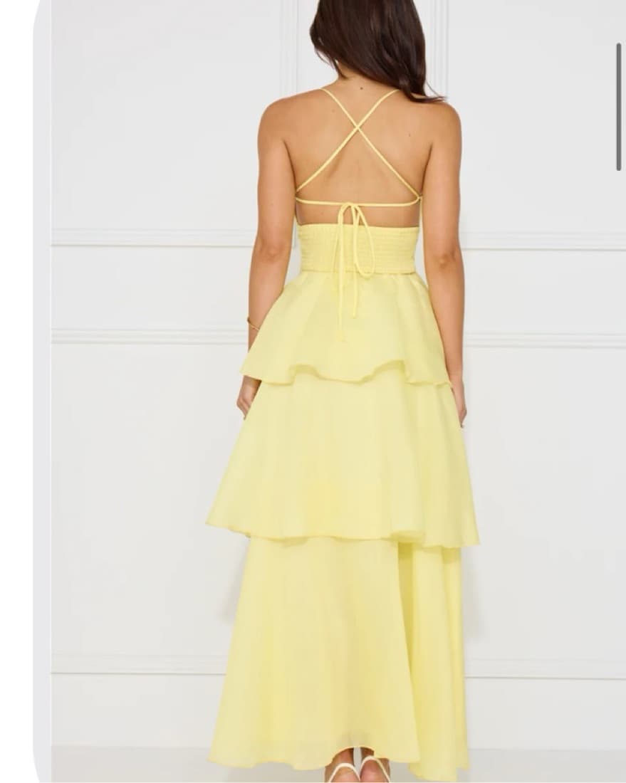 Hello Molly Yellow Dress - Image 2