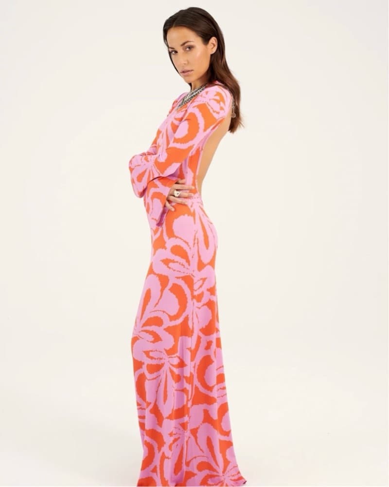 Pink Maxi Dress - Image 3