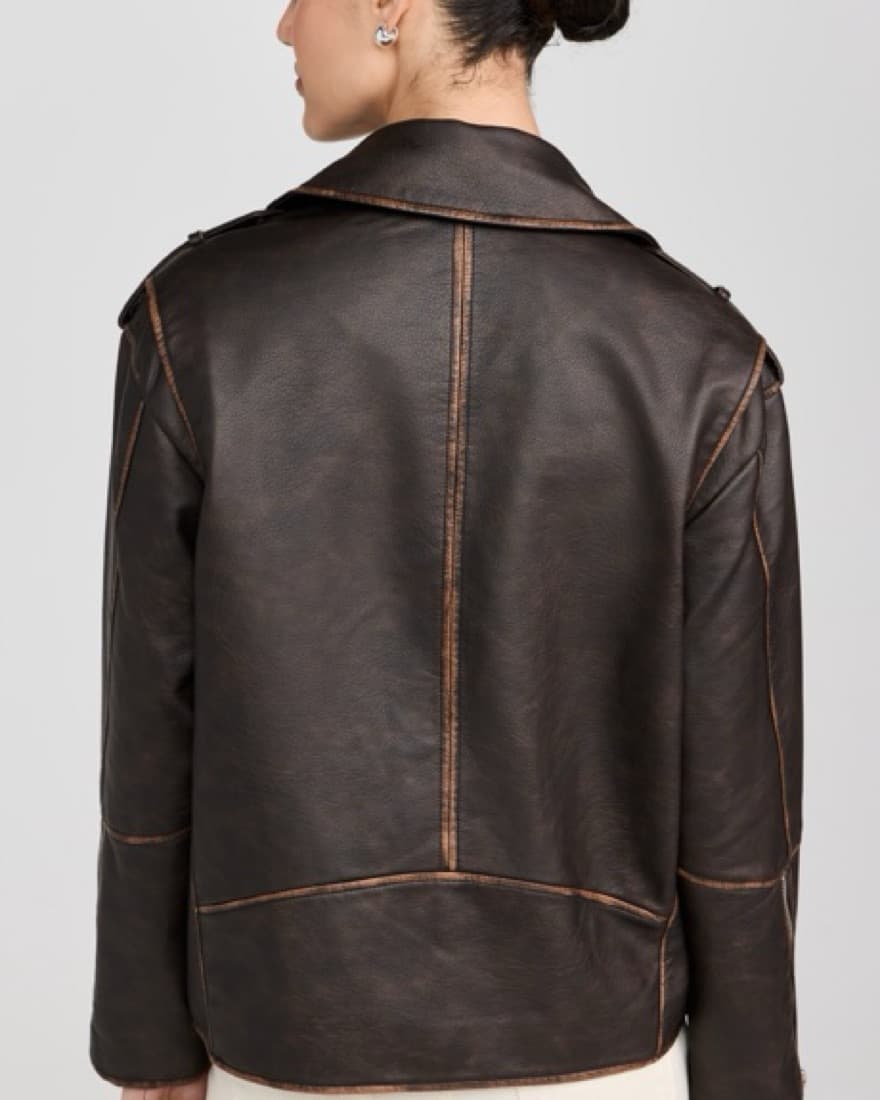 Oversized Moto Jacket - Image 2