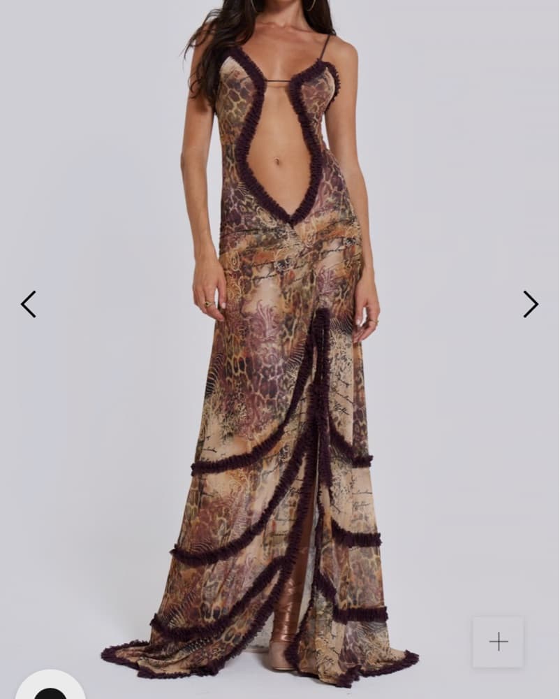 Jaded London Cutout Maxi Dress - Image 1