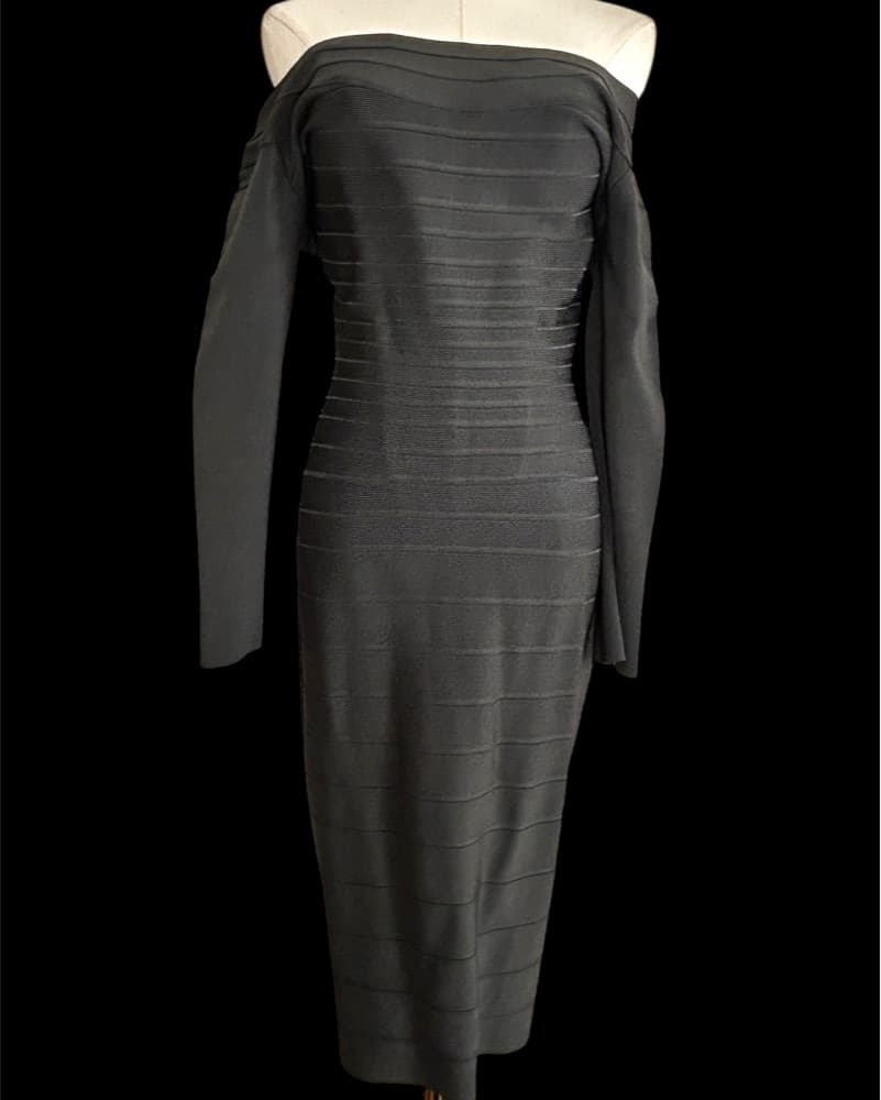 OFF THE SHOULDER DRESS - Image 1