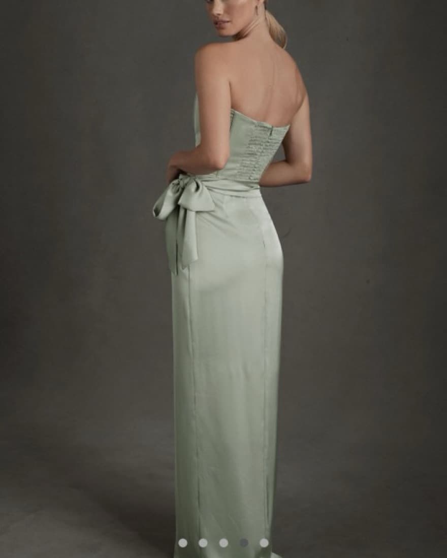 V chapman June Corset Front Slit Gown - Image 3