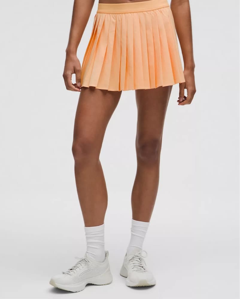Lululemon White High Rise Tennis Skirt - Image 3