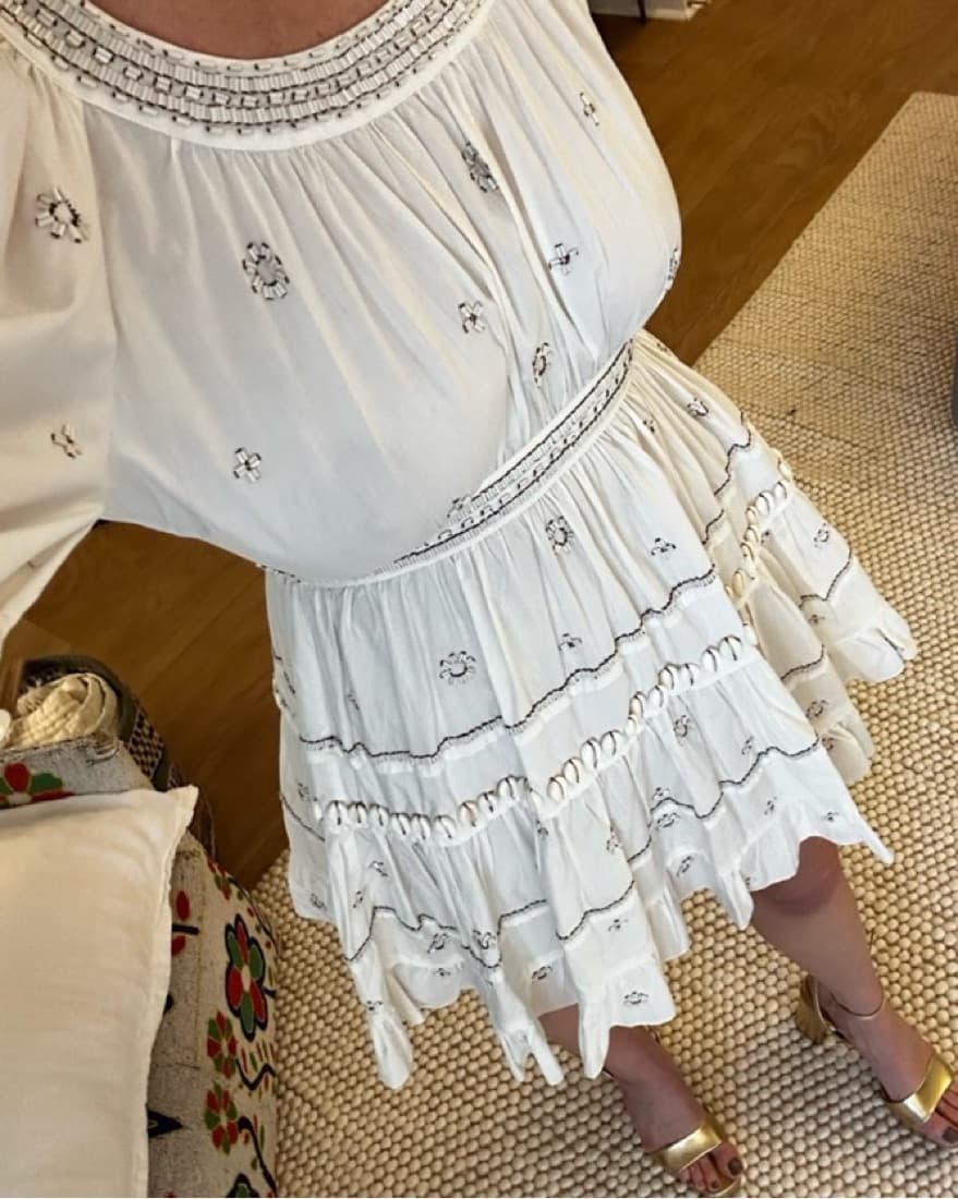 Ulla Johnson Shell/beaded Mini  - Image 2