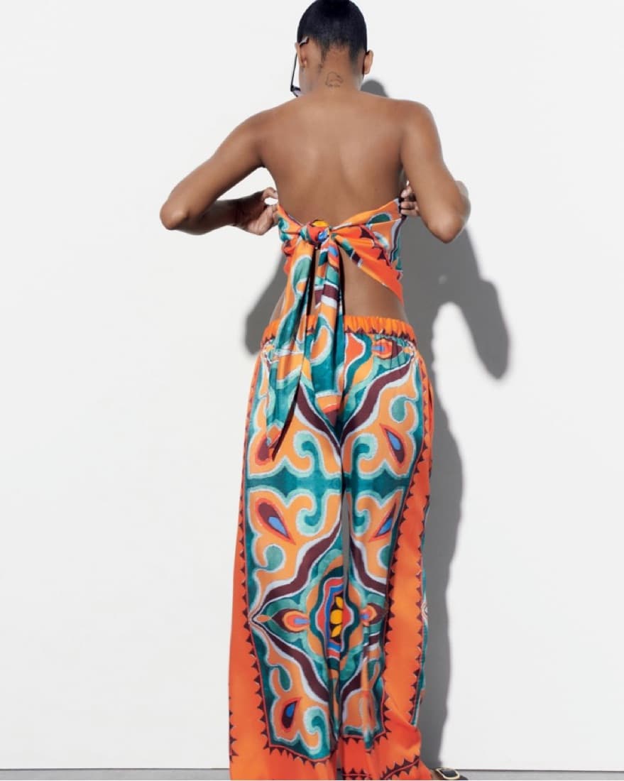Printed Bandana Top - Image 2