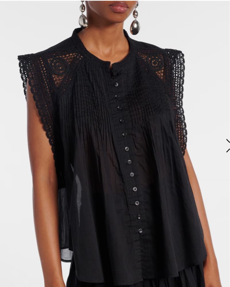 Isabel Marant Grecia Lace Top  - Image 2