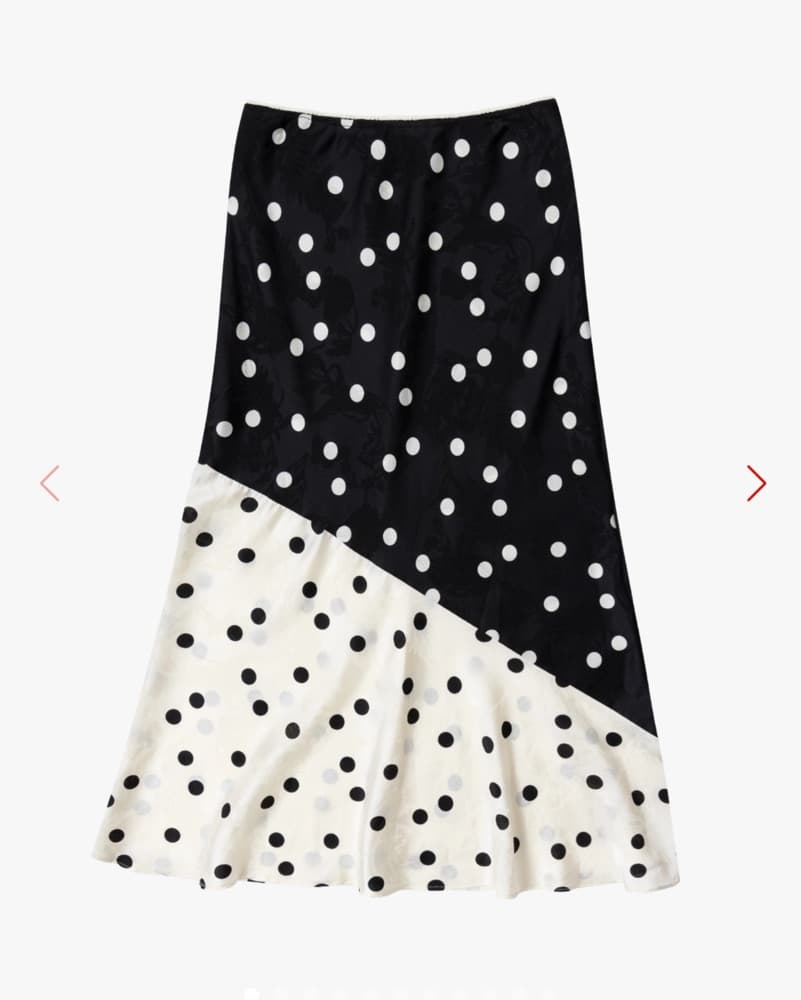 Lisa Says Gah Polka Dot Skirt - Image 3