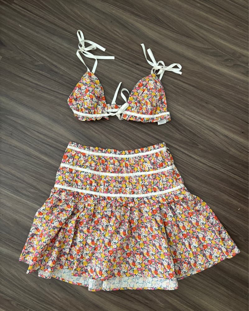 Floral Skirt Set - Image 4
