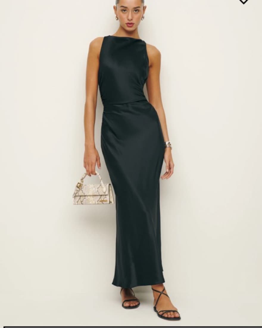 Casette Silk Dress - Image 1
