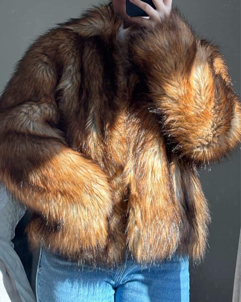 Faux Fur Jacket - Image 2