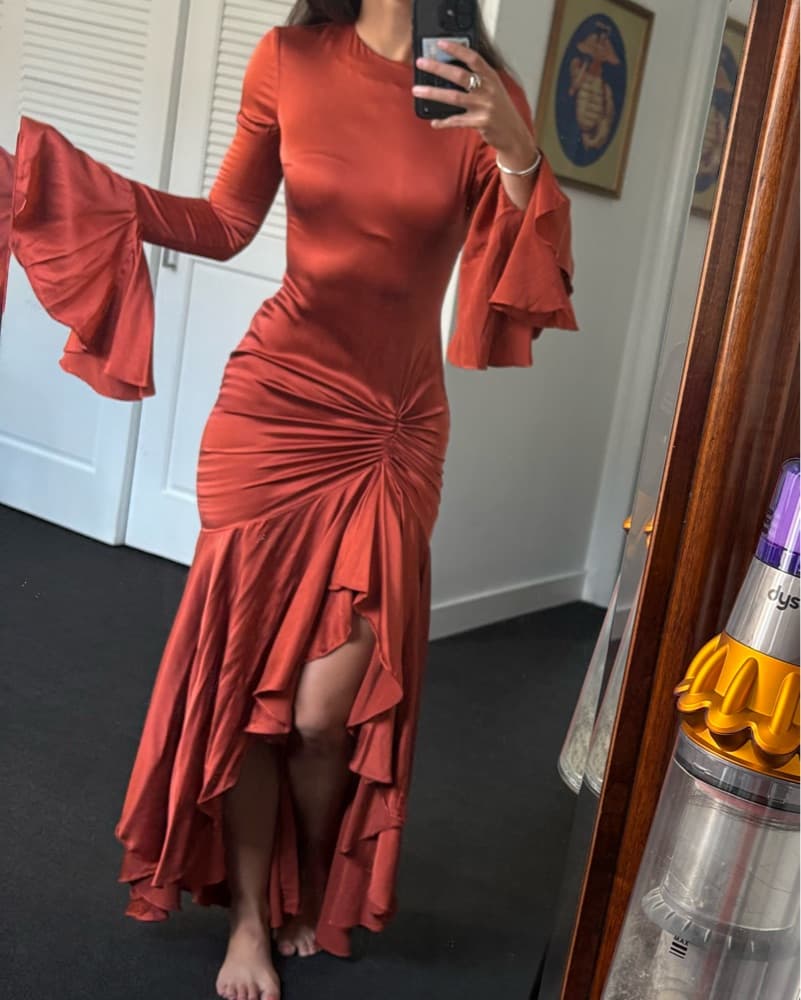 Caroline Constas Silk Dress - Image 2