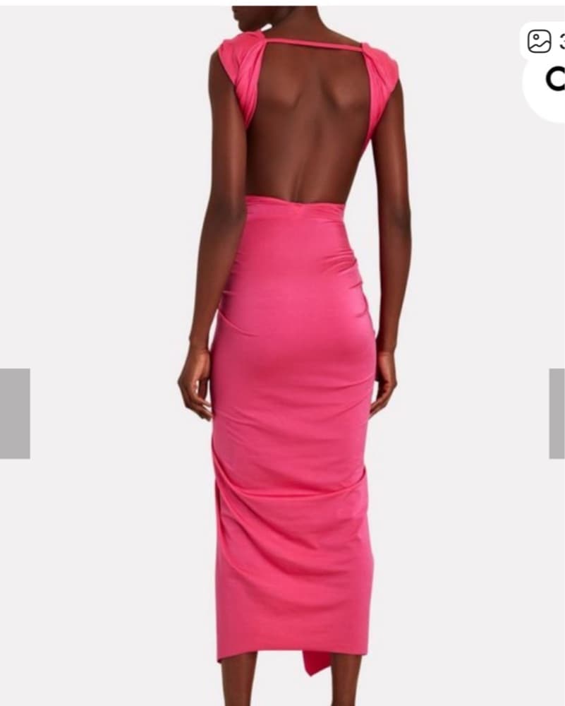 Baobab Mia Dress In Fuscia - Image 4