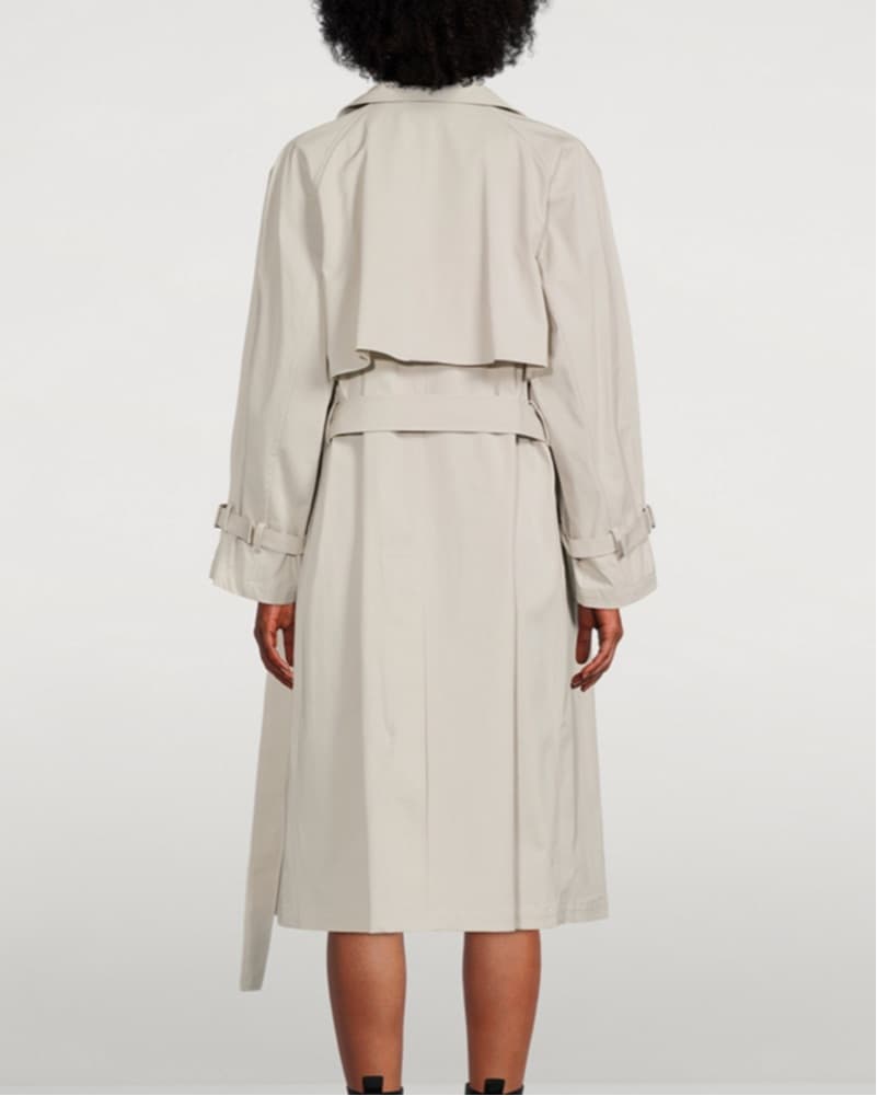 Theory Double-Breasted Trench Coat  - Image 4
