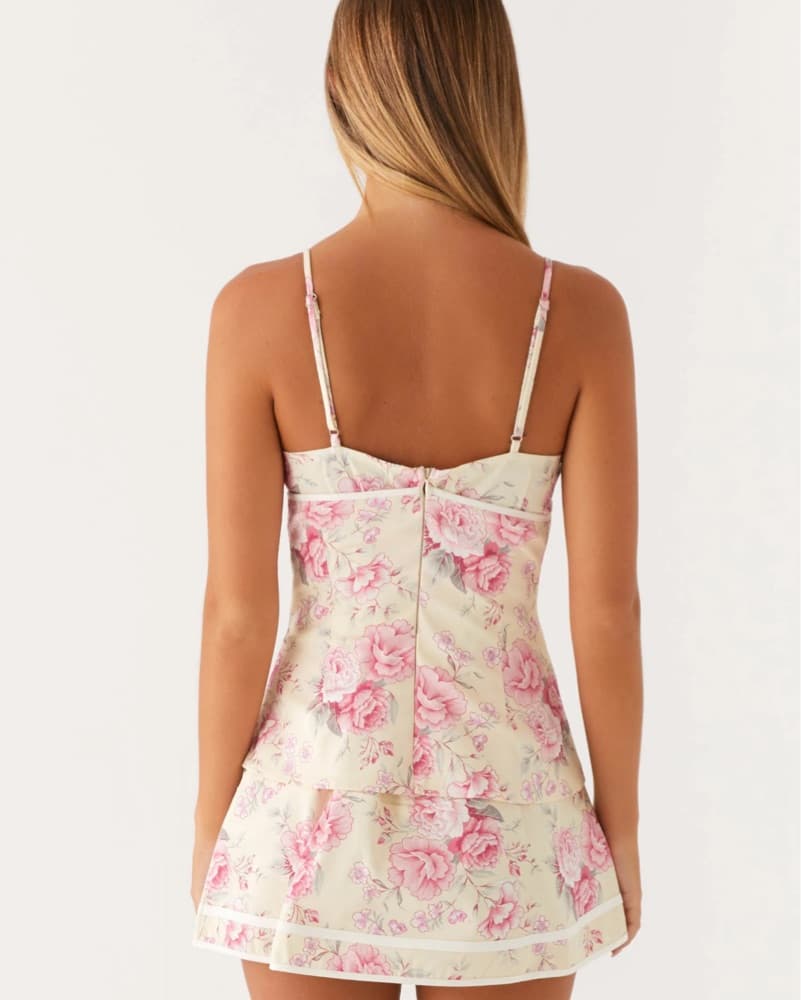 Artemis Corset Mini Dress - Vintage Pink - Image 4