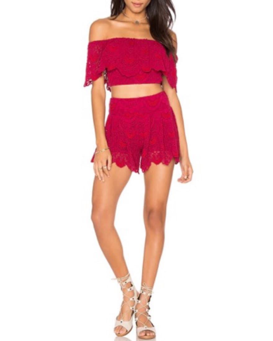 Nightcap Spanish Lace Two-piece Set - Image 4