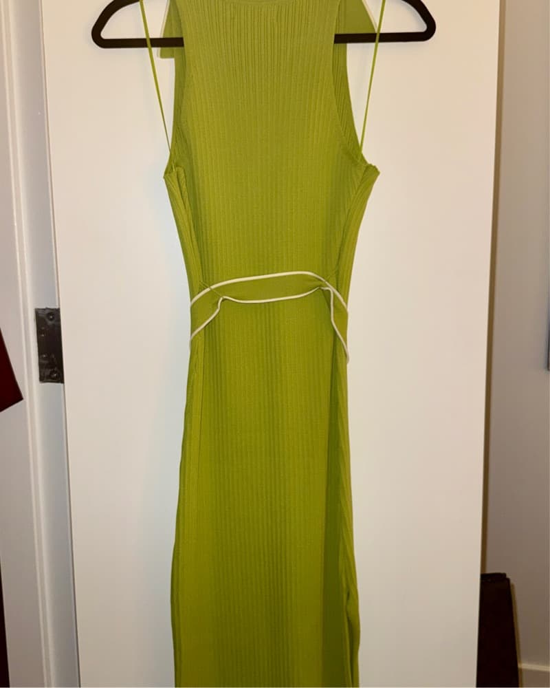 Nicholas Green Midi Dress With Belt  - Image 5