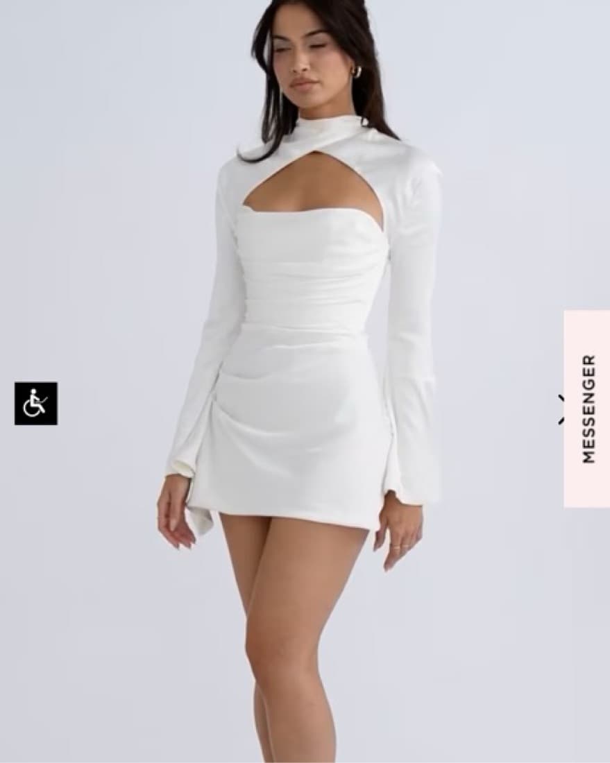 Keyhole Corset Dress - Image 1