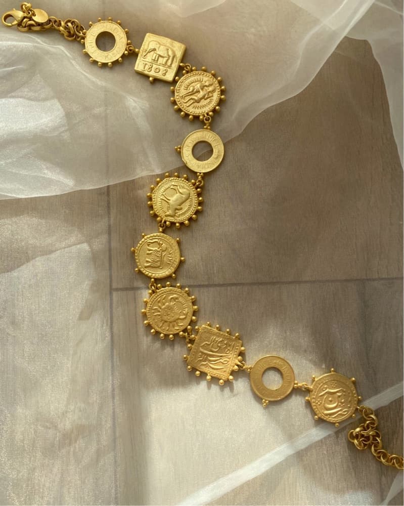 Indian Zodiac Choker Necklace - Image 3