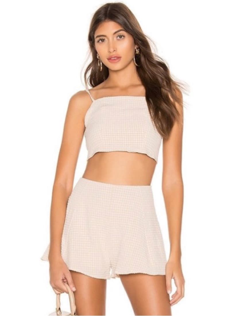 Superdown Revolve Gingham 2 Piece - Image 1