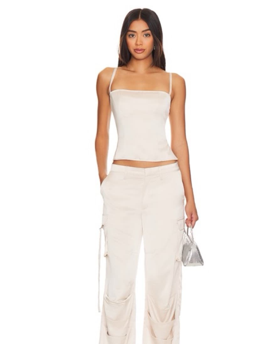 Revolve Lioness Cream Butterfly Corset - Image 4